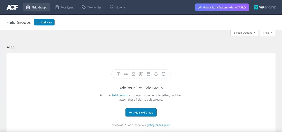 WordPress自定义字段Advanced Custom Fields Pro(ACF)